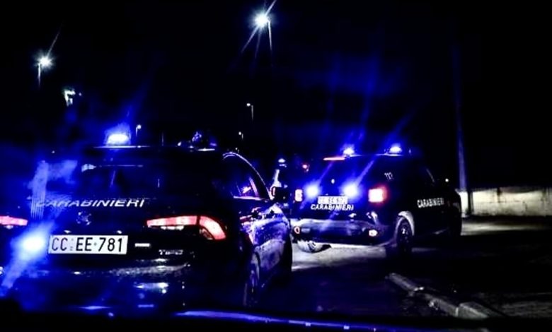Pagani arrestato inseguimento carabinieri