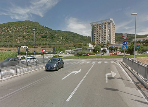Protesta parcheggio Ruggi Salerno