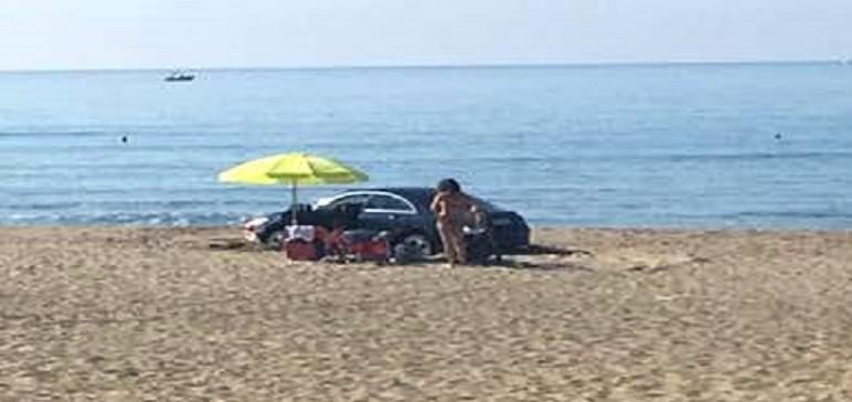 auto-spiaggia-capaccio-paestum-proprietario-multato-veicolo-arenato