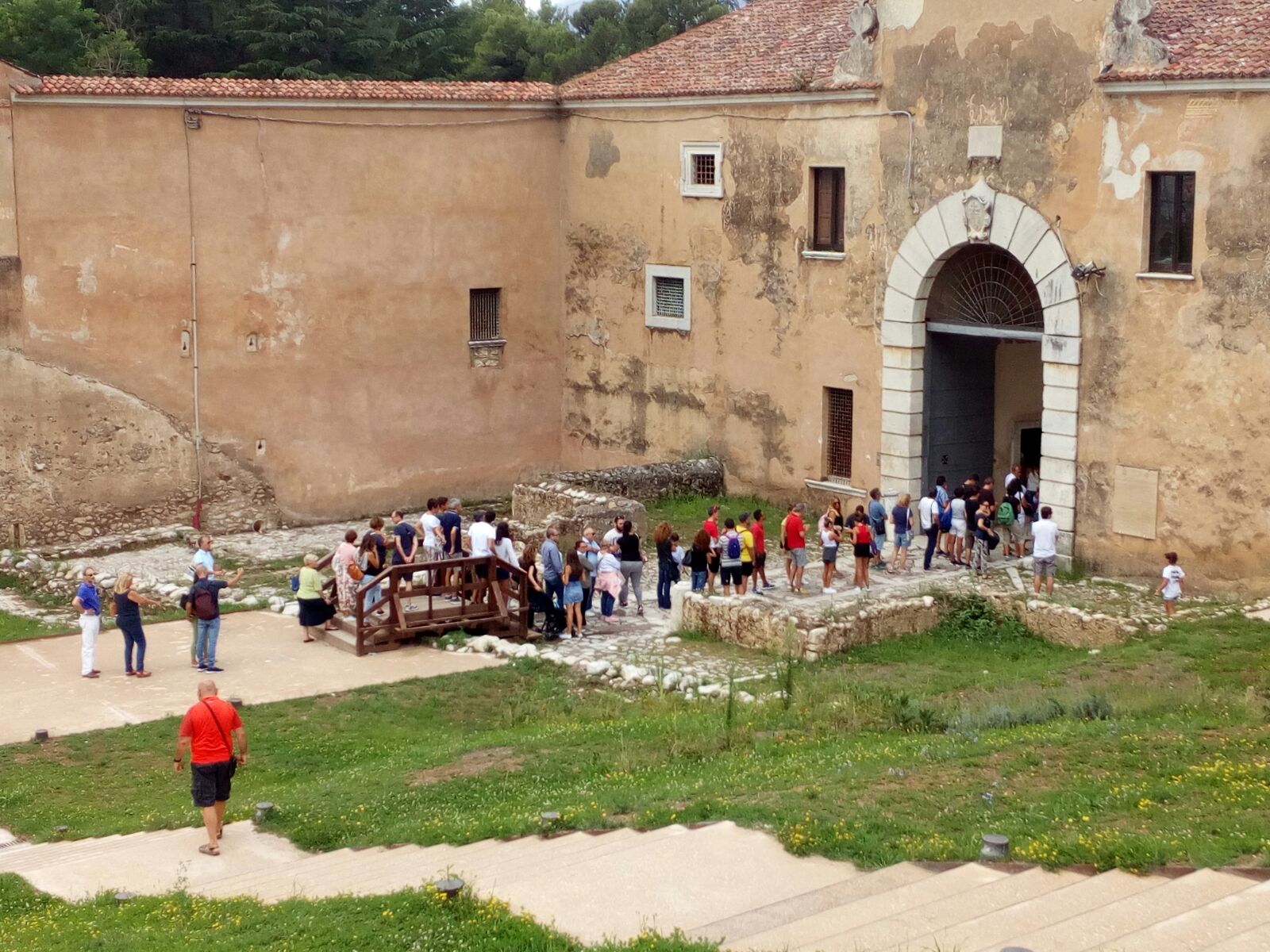 Inaugurazione  percorso “Dalla vigna al maestoso torchio” alla Certosa di Padula