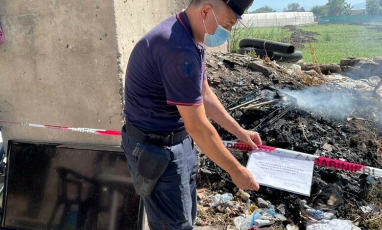 incendia-rifiuti-inquinanti-denunciata-35enne-pontecagnano