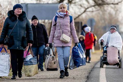 guerra russia ucraina arrivati primi profughi 26 febbraio