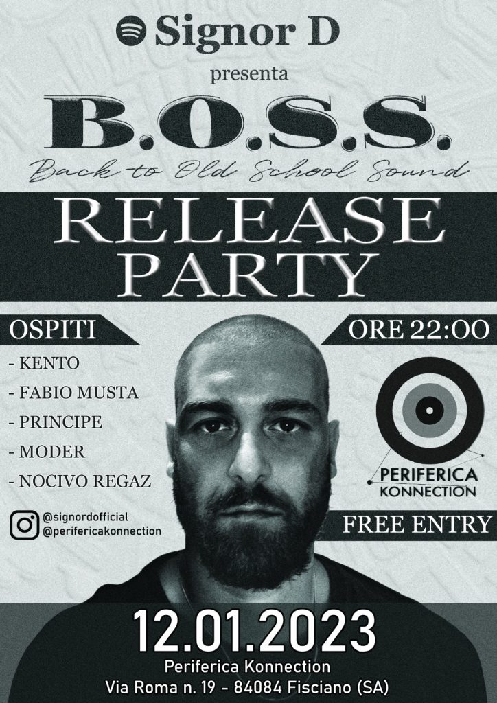 Signor D Release Party Fisciano