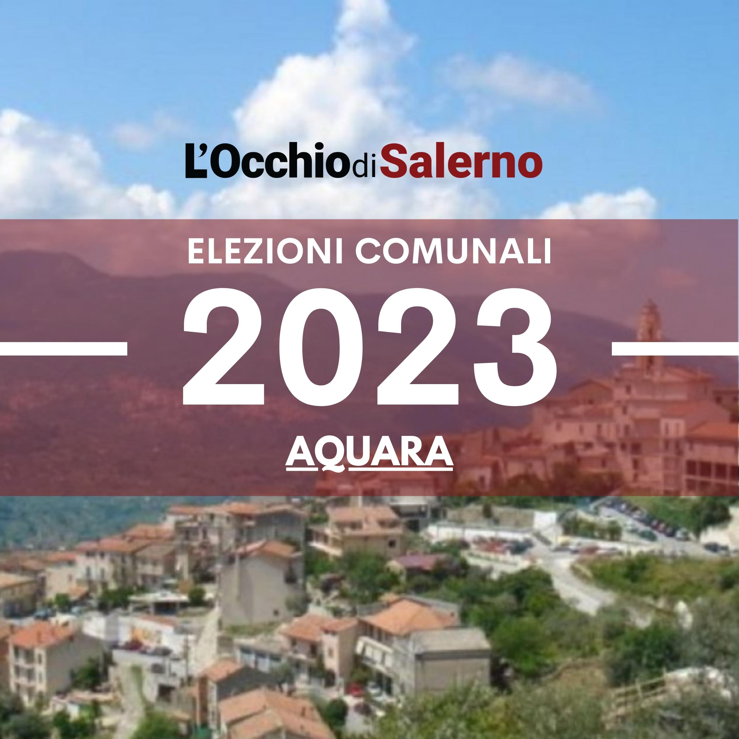 Elezioni comunali 2023 Aquara liste candidati