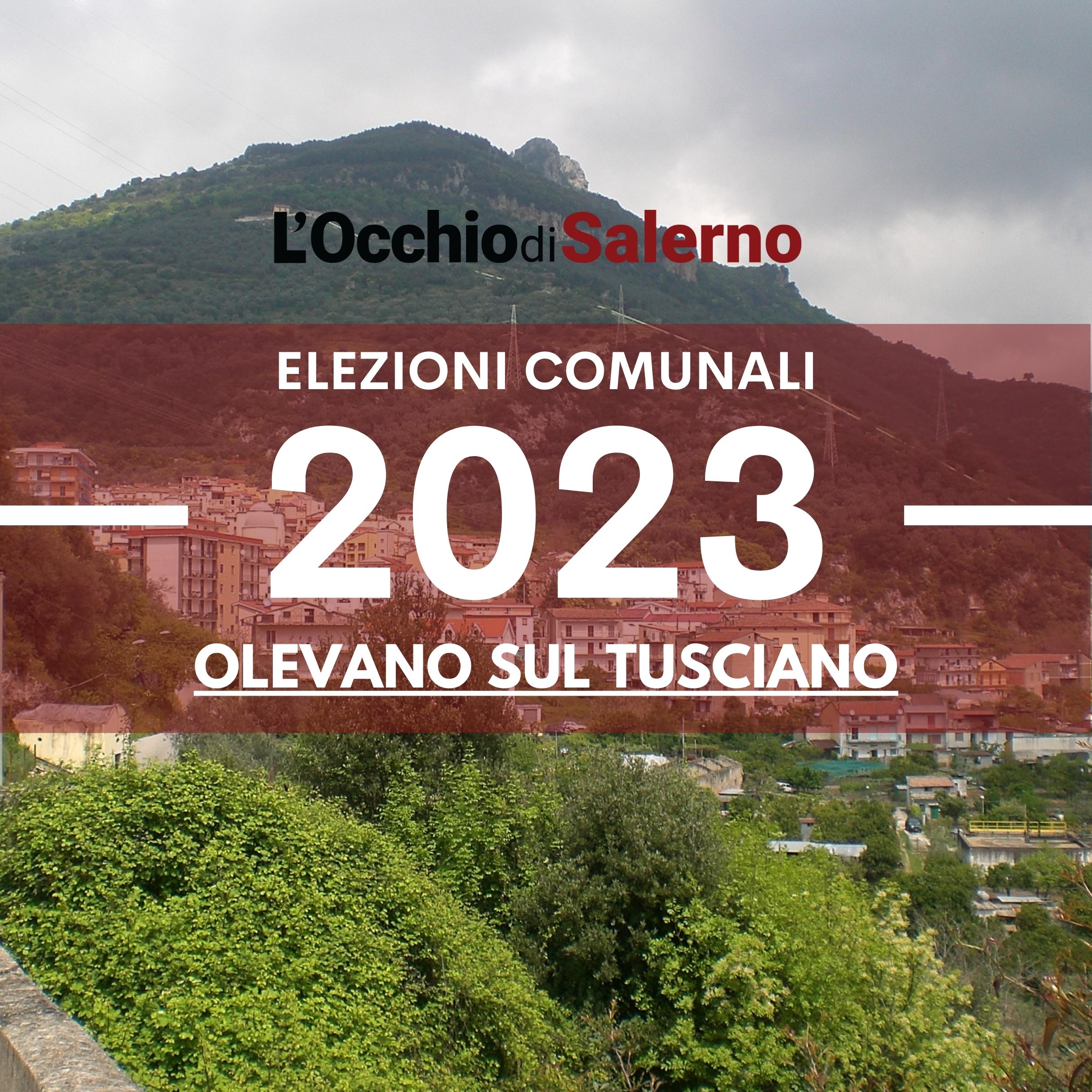 Elezioni comunali 2023 Olevano sul Tusciano liste candidati