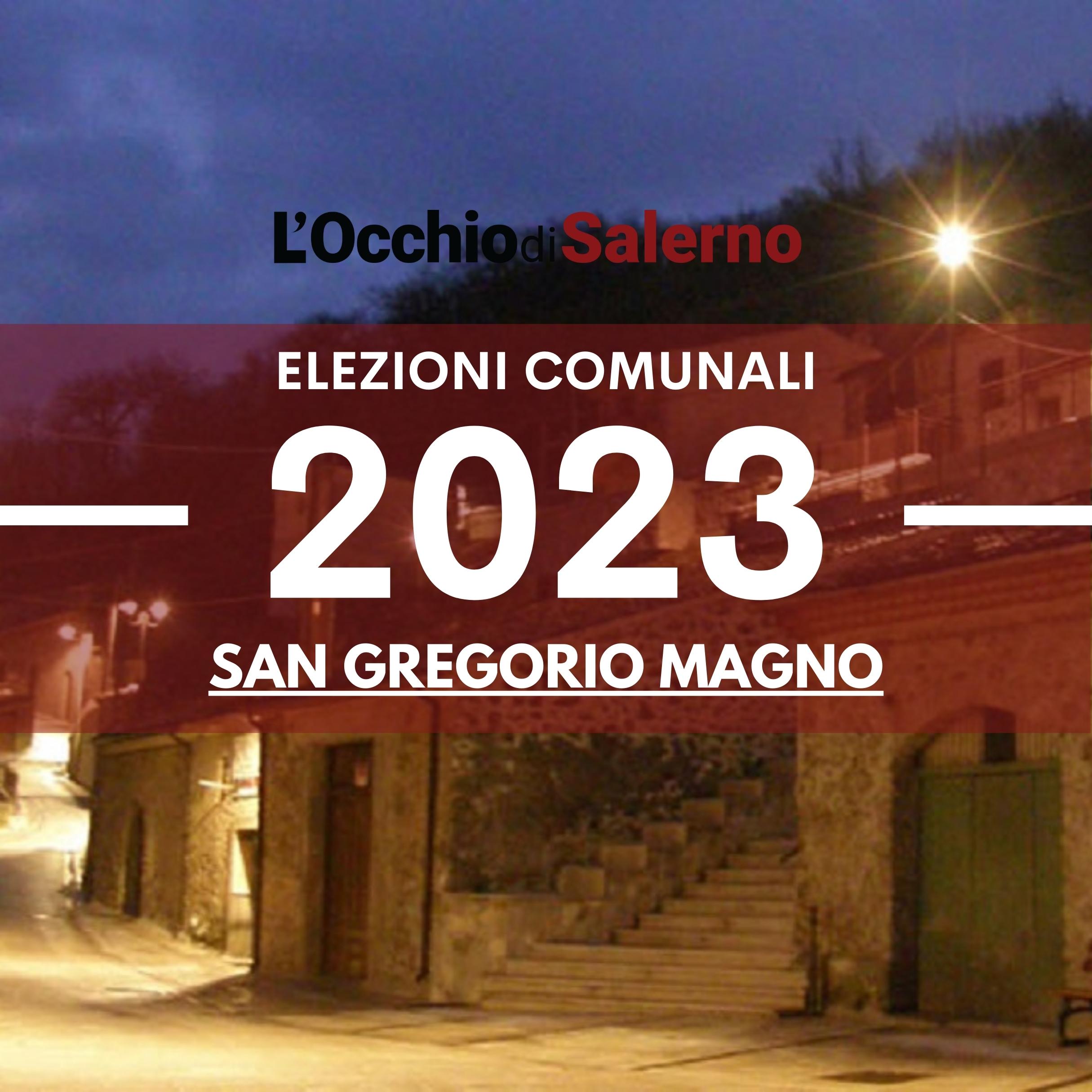 Elezioni comunali 2023 San Gregorio Magno liste candidati