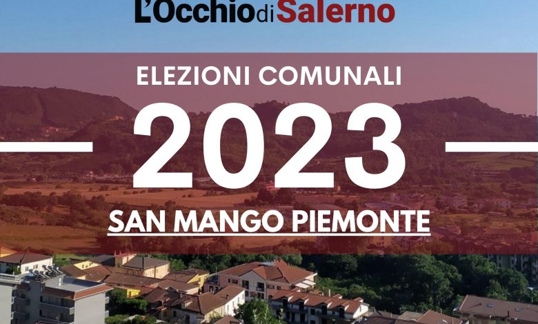 Elezioni comunali 2023 San Mango Piemonte liste candidati