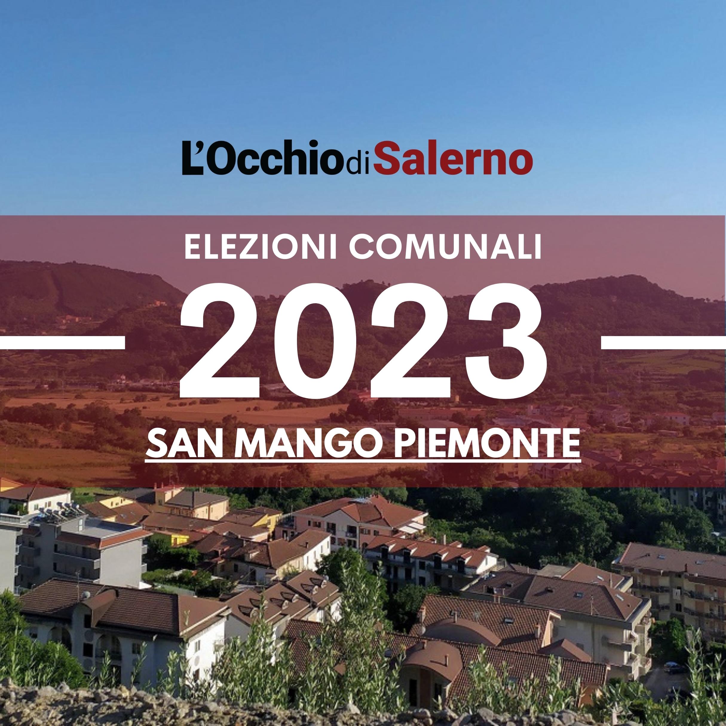 Elezioni comunali 2023 San Mango Piemonte liste candidati