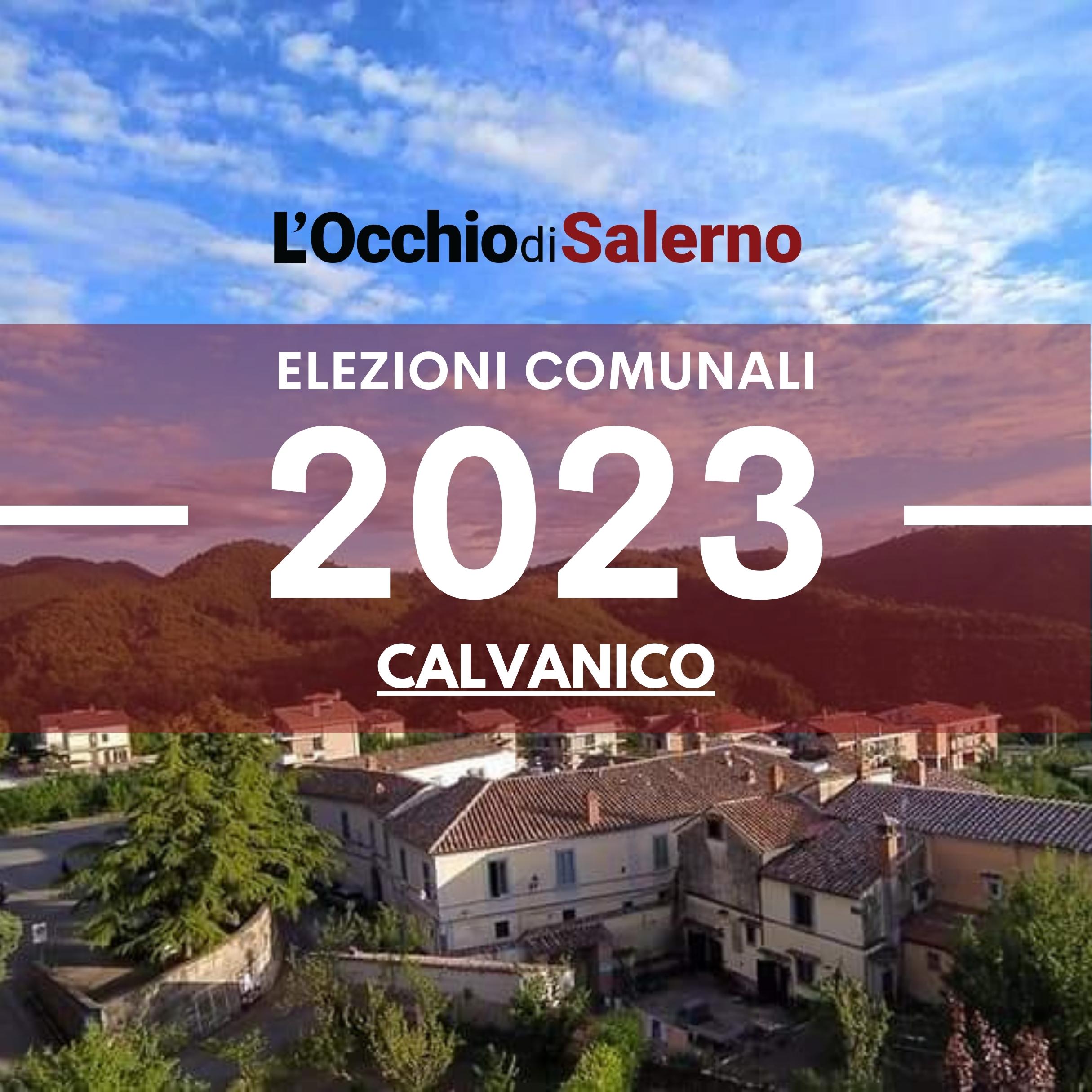 Elezioni comunali 2023 Calvanico liste candidati