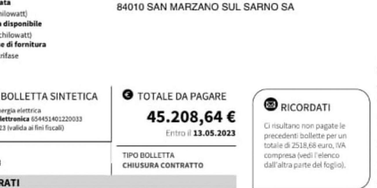 san-marzano-sarno-bolletta-ristorante-45mila-euro