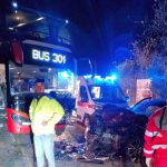 Incidente autobus auto Buccino morti