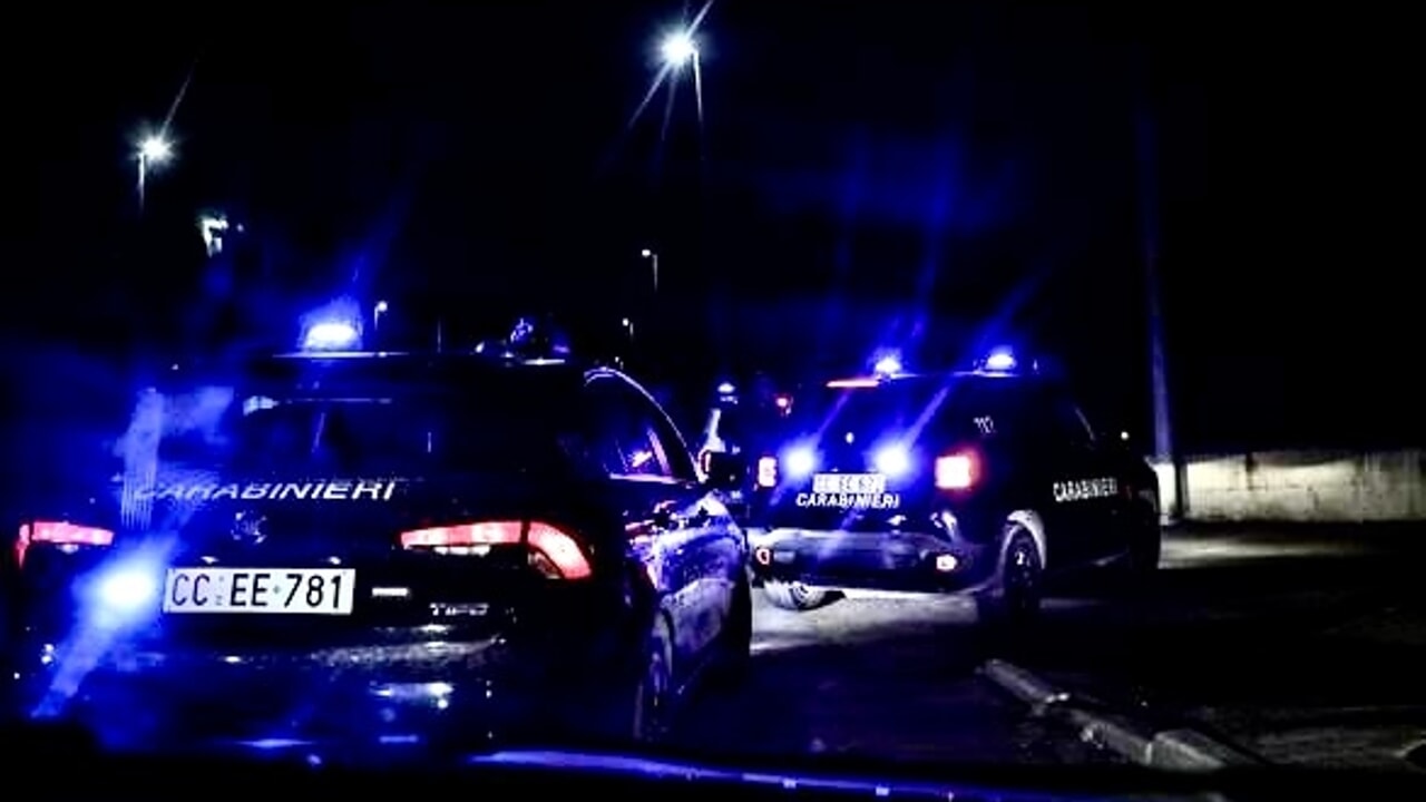 Pagani arrestato inseguimento carabinieri