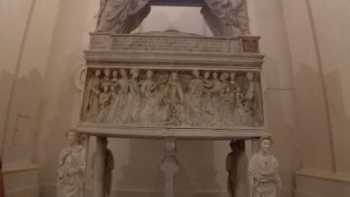 Salerno Duomo torna Monumento Funebre Margherita Durazzo